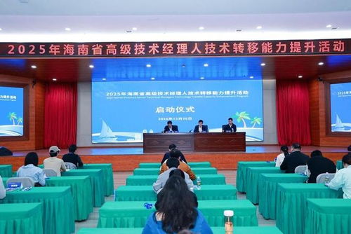 2025年海南省高级技术经理人能力提升活动在海口举办 聚焦海口信息技术咨询服务创新